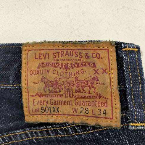 リーバイスヴィンテージクロージング Levis Vintage Clothing 501xxデニムパンツ 復刻 BigE メンズ 28inch