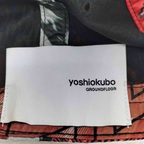 ヨシオクボ yoshio kubo ペイズリーキャップ メンズ