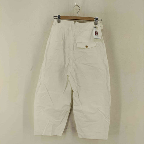 ロクビューティーアンドユースユナイテッドアローズ 6 BEAUTY & YOUTH UNITED ARROWS BAFU CROPPED PANTS レディース JPN:34