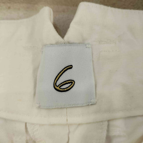 ロクビューティーアンドユースユナイテッドアローズ 6 BEAUTY & YOUTH UNITED ARROWS BAFU CROPPED PANTS レディース JPN:34