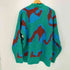 ザラ ZARA ABSTRACT JACQUARD CARDIGAN メンズ L-XL