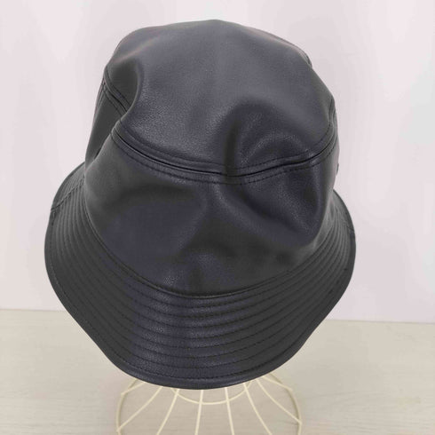 ノーアイディー NO ID. エコレザーハット メンズ L/XL