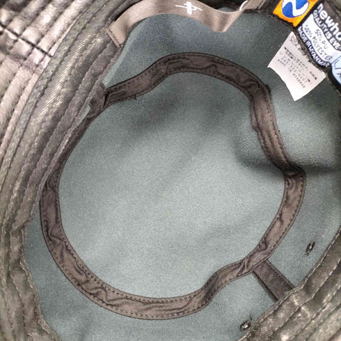 ノーアイディー NO ID. エコレザーハット メンズ L/XL