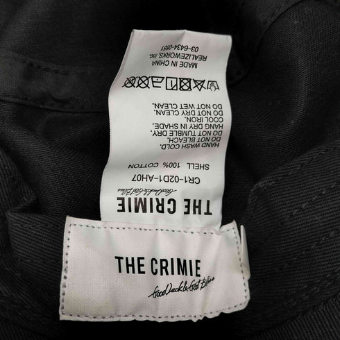 クライミー THE CRIMIE ブラックハート ワッペン バケット ハット メンズ