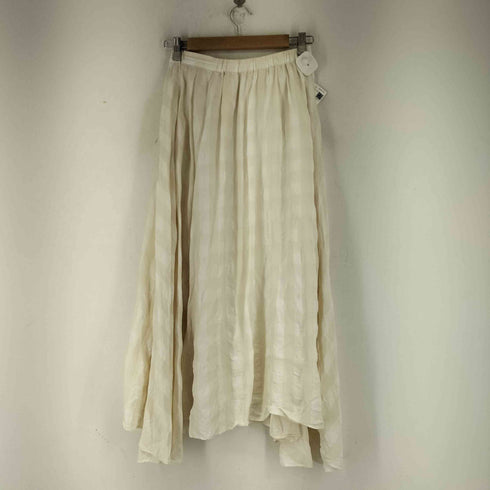 シップスフォーウィメン SHIPS for women ギンガムチェックギャザースカート レディース