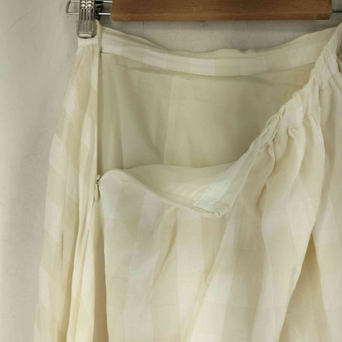 シップスフォーウィメン SHIPS for women ギンガムチェックギャザースカート レディース