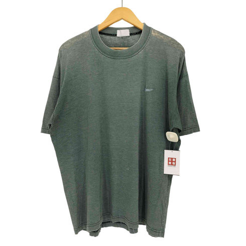 ワンポイント刺繍 クルーネックTシャツ メンズ