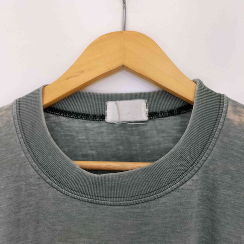 ワンポイント刺繍 クルーネックTシャツ メンズ