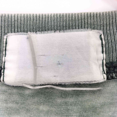 ワンポイント刺繍 クルーネックTシャツ メンズ