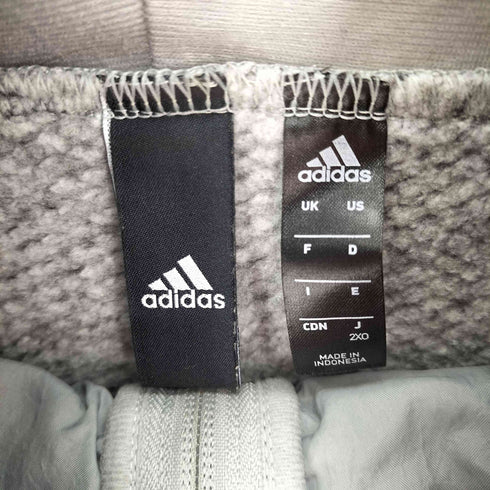 アディダス adidas 19AW ニットフリース ファブリック ミックス フルジップ パーカー メンズ 2XO