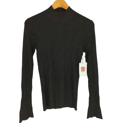 シップスフォーウィメン SHIPS for women 手洗い可能 ラメ フレア スリーブ ニット レディース ONE SIZE