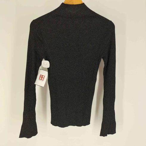 シップスフォーウィメン SHIPS for women 手洗い可能 ラメ フレア スリーブ ニット レディース ONE SIZE