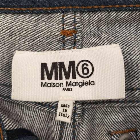 エムエムシックスメゾンマルジェラ MM6 Maison Margiela MADE IN ITALY フレアデニムパンツ レディース EUR:36