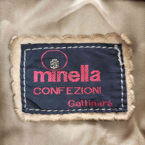 MINNELA スウェード ブルゾン 短丈 メンズ