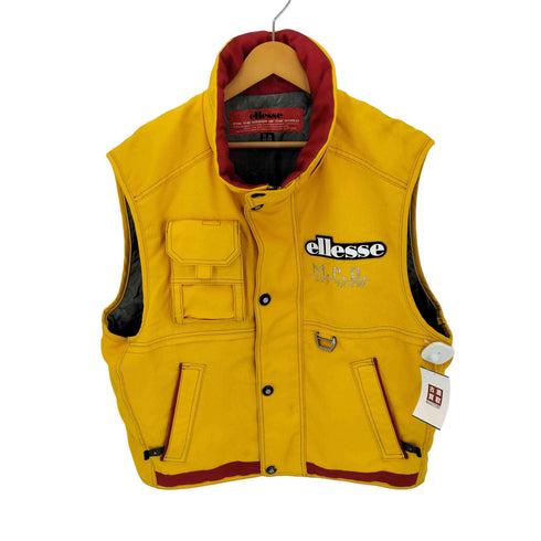 エレッセ ellesse 両面刺繍 ベスト ジャケット メンズ import:L