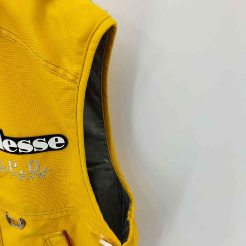 エレッセ ellesse 両面刺繍 ベスト ジャケット メンズ import:L