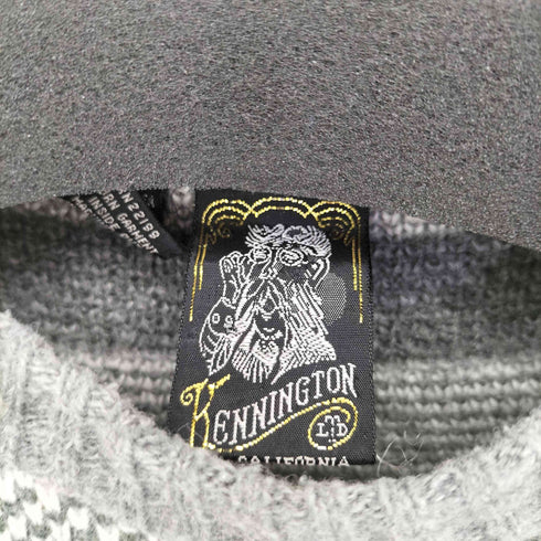 ケニントン kennington 90S アクリル アーガイル柄 ニット メンズ import:XL