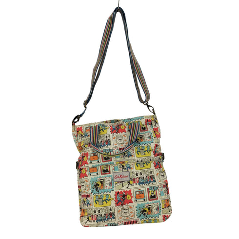 キャスキッドソン Cath Kidston 銀行泥棒 総柄 2wayバッグ レディース