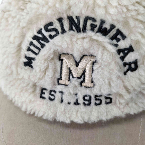 マンシングウェア Munsingwear 刺繍ロゴ ボアキャップ メンズ
