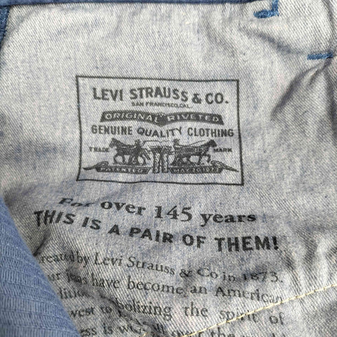 リーバイス Levis 568 STAY LOOSE CARPENTER BLUE GARMENT DYE メンズ 31X32