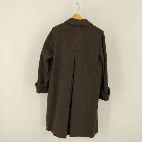 ヴァン VAN 80-90s 脇開き シャギー ウールロングコート メンズ JPN:M