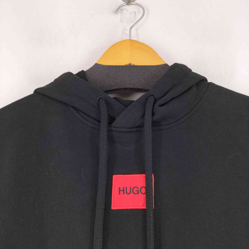 ヒューゴボス HUGO BOSS フロントロゴ S/S プルオーバーパーカー メンズ import:L