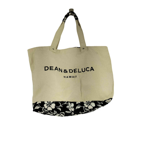ディーンアンドデルーカ DEAN&DELUCA HAWAII フラワープリントトートバッグ レディース