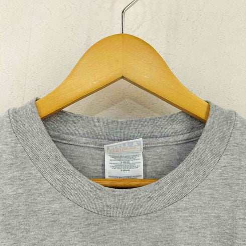 ヘインズ Hanes ABC USA 両面プリント 霜降りTシャツ 星条旗 メンズ import:L