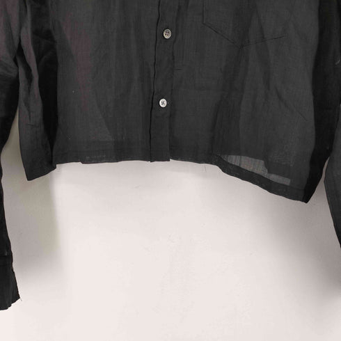 リヴドロワ RIVE DROITE ラミークロップドシャツ レディース FREE