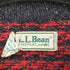 エルエルビーン L.L.Bean 80s MADE IN NORWAY コンチョボタン バーズアイウールニットカーディガン メンズ import:L