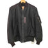 バズリクソンズ BUZZ RICKSONS WILLIAM GIBSON COLLECTION JACKET FLTING INTERMEDIATE Type BLACK MA-1 SLENDER Long メンズ US:36
