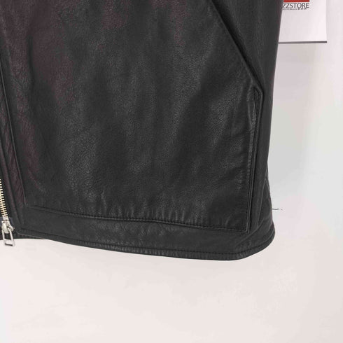 ウル URU 21SS 別注 GARDEN ZIP-UP COW LEATHER VEST メンズ FREE