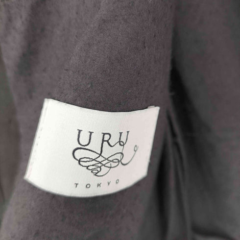 ウル URU 21SS 別注 GARDEN ZIP-UP COW LEATHER VEST メンズ FREE