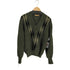 LEMMERMAYER VIENNA MADE IN AUSTRIA アルパカ100 総柄Vネックニット メンズ UK:42