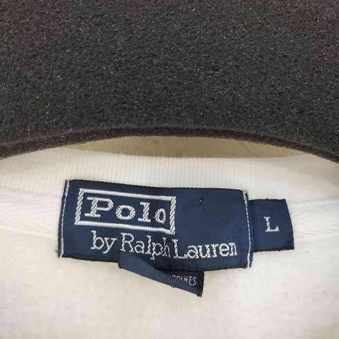 ポロバイラルフローレン Polo by RALPH LAUREN ポニー刺繍 クルーネックスウェット メンズ import:L