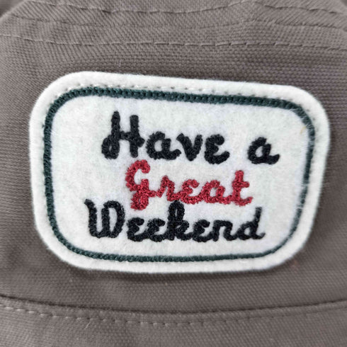 マンシングウェア Munsingwear HAVE A GREAT WEEKEND バケットハット メンズ