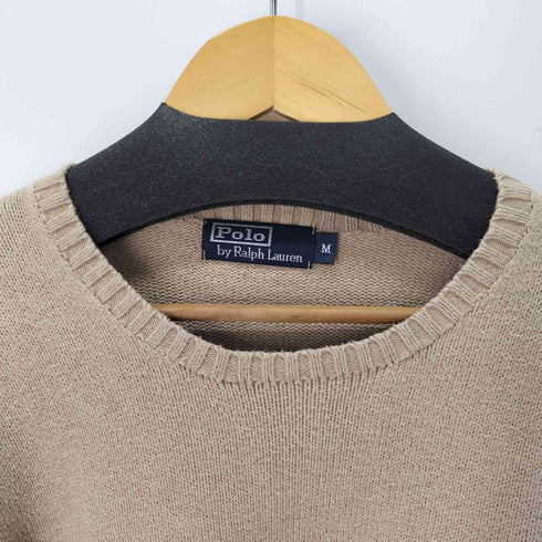 ポロラルフローレン POLO RALPH LAUREN スモールポニー刺繍 クルーネックコットンニット メンズ import:M