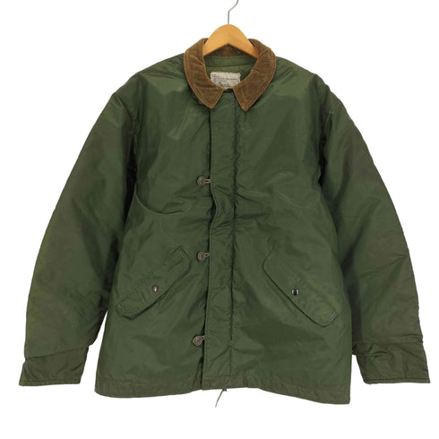 アルファインダストリーズ ALPHA INDUSTRIES 80S EXTREME COLD WEATHER JACKET IDEAL ジップ A-2 ナイロン デッキ ジャケット 1988年製 メンズ import:XL