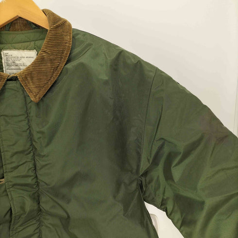 アルファインダストリーズ ALPHA INDUSTRIES 80S EXTREME COLD WEATHER JACKET IDEAL ジップ A-2 ナイロン デッキ ジャケット 1988年製 メンズ import:XL