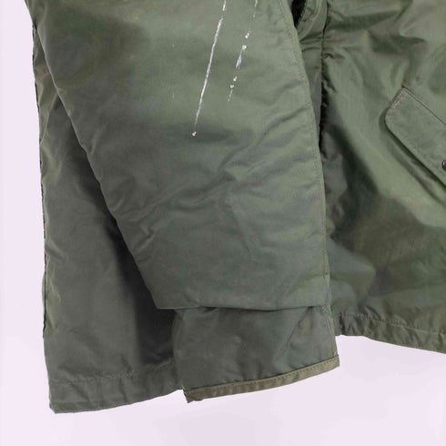 アルファインダストリーズ ALPHA INDUSTRIES 80S EXTREME COLD WEATHER JACKET IDEAL ジップ A-2 ナイロン デッキ ジャケット 1988年製 メンズ import:XL