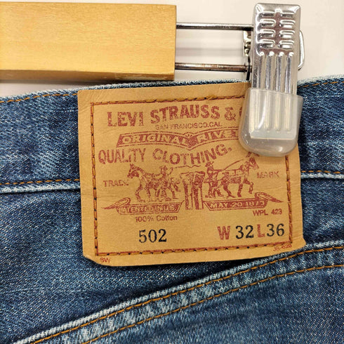 リーバイス Levis 90S ボタン裏刻印 J22 502XX セルビッジ デニムパンツ メンズ W32 L36
