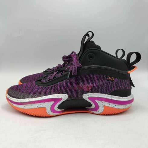 ジョーダンブランド JORDAN BRAND AIR JORDAN XXXVI PF エア ジョーダン 36 PF ファースト ライト ブラック ハイパー バイオレット-ホワイト-ブライト マンゴー バスケットボール シューズ スニーカー メンズ JPN:29