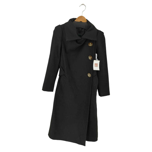 ヴィヴィアンウエストウッドレッドレーベル Vivienne Westwood RED LABEL オーブボタン ミントカラー アンゴラ混ウールコート レディース JPN:1