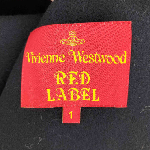 ヴィヴィアンウエストウッドレッドレーベル Vivienne Westwood RED LABEL オーブボタン ミントカラー アンゴラ混ウールコート レディース JPN:1