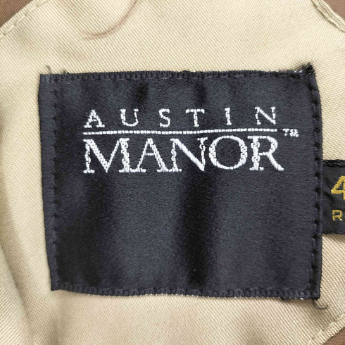 AUSTIN MANOR 裏地キルティングモッズコート メンズ 44