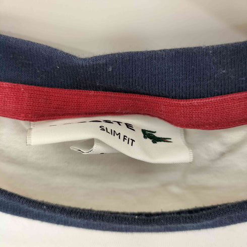 ラコステ LACOSTE フロントロゴ SLIM FIT Tシャツ メンズ import:M