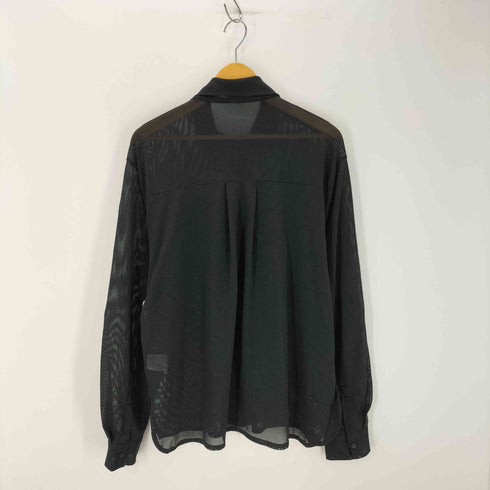 エルノロゼット Ellno Loset 長袖シアーシャツ メンズ L