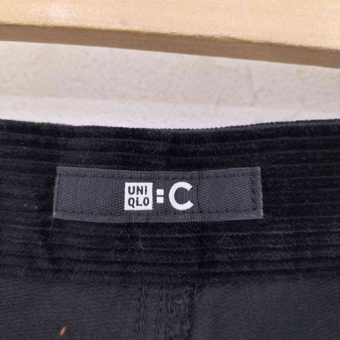 ユニクロシー UNIQLO:C コーデュロイワイドパンツ レディース 64cm