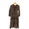 ヌキテパ NE QUITTEZ PAS 別注 COTTON ETHNIC PRINT DRESS レディース