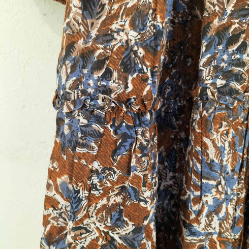ヌキテパ NE QUITTEZ PAS 別注 COTTON ETHNIC PRINT DRESS レディース